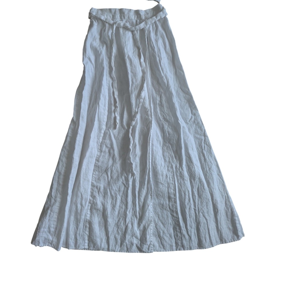 Reformation Palm linen‎ two-piece set size 2 white resort vacation chic - Picture 3 of 9